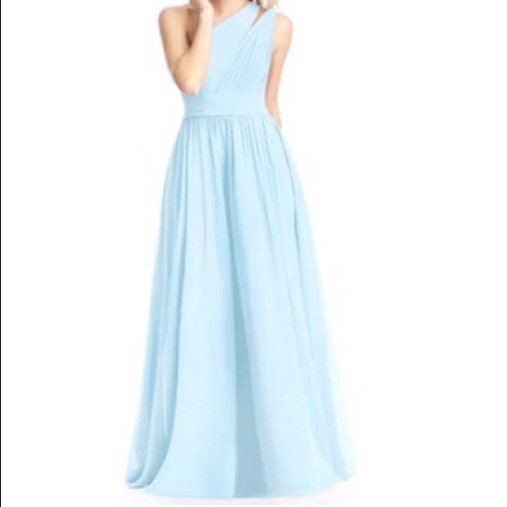 Azazie Molly | A14 | Sky Blue | Bridesmaid Dress